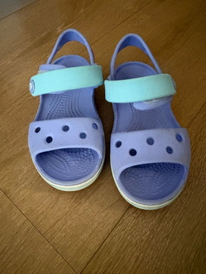Crocs πέδιλα νούμερο 10 σαν καινούργιο, γαλάζια