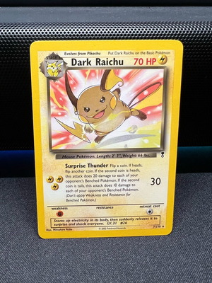 Dark Raichu 7/110 Non-Holo Rare near mint from EX Team Rocket Returns (2004)