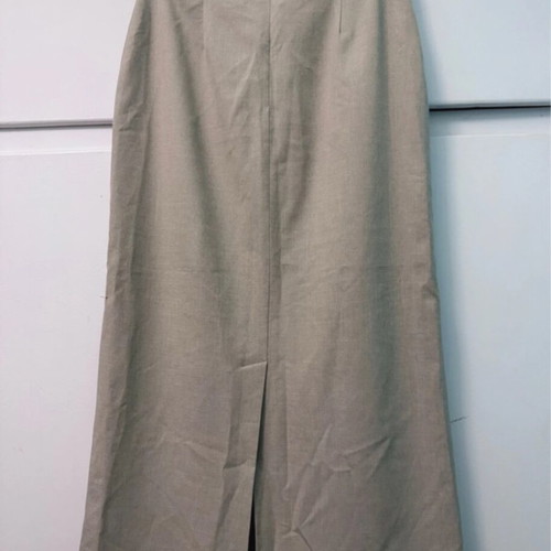 Mac & Jac maxi skirt beige like new, size 44 (fits 38–44)