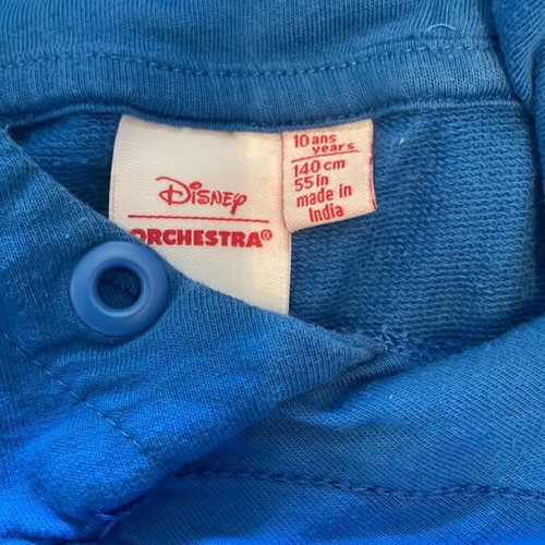 Disney Orchestra kids' hoodie blue The Incredibles size 10