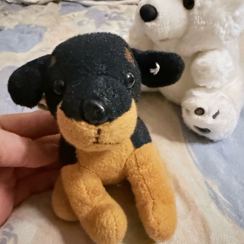 Stuffed animals like new, set of 3, teddy bear, dog, elephant