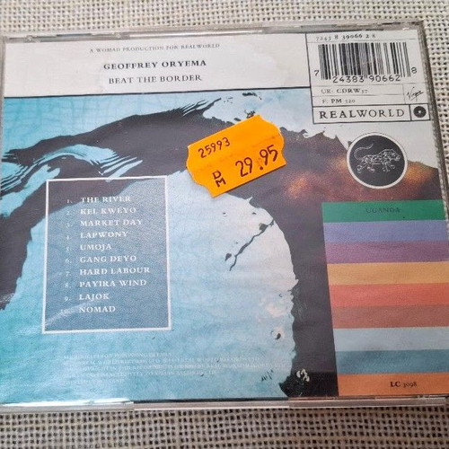 Geoffrey Oryema Beat The Border CD, folk