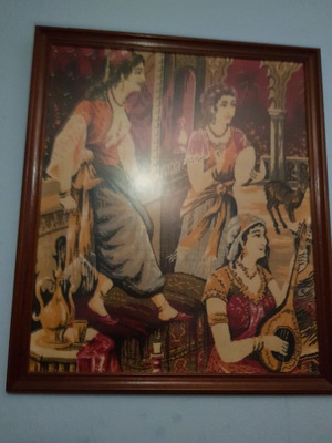 Antique painting used