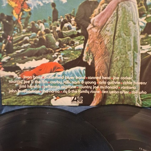 Woodstock vinyl record like new, various artists