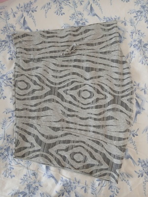 LAK skirt medium used, cotton, black and gray
