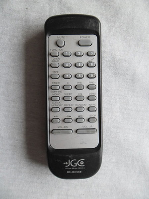 JGC MC 380 USB remote control like new