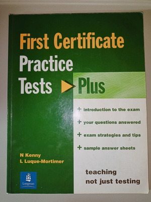 First Certificate Practice Test Plus Student's Book used