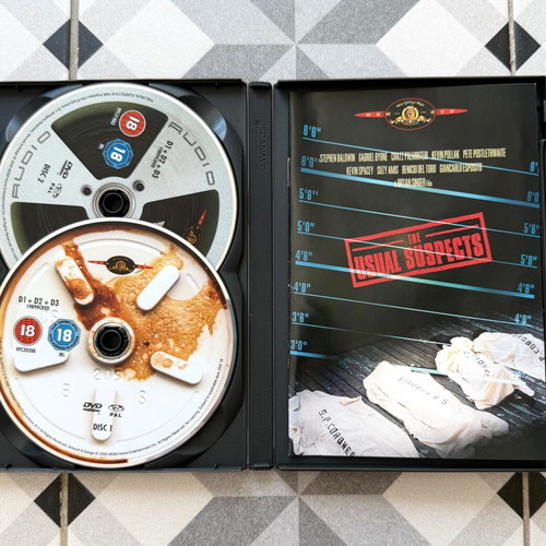 The Usual Suspects DVD special edition, like new, English subtitles