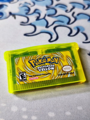 Pokemon Recharged Yellow cartridge new for Game Boy Advance