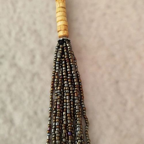 Handmade necklace like new with bohemian and ethnic influences