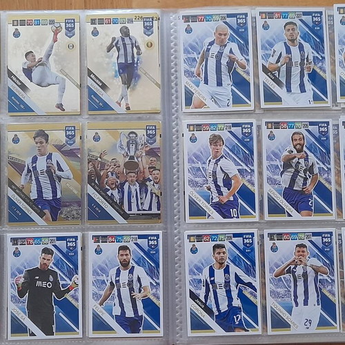 FIFA 365 2018-2019 Adrenalyn XL album with 336/396 cards like new
