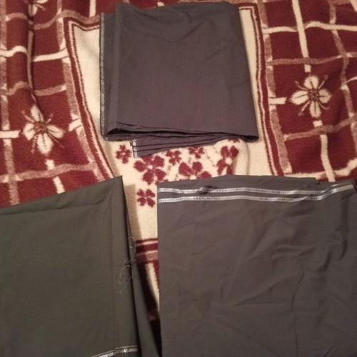 Khaki fabrics pack of five, new, durable for multiple uses