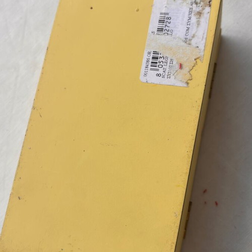 Storage box with glass used, yellow, Notos Galleries home