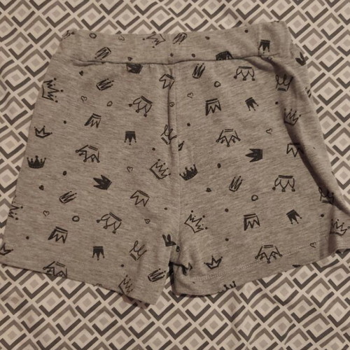 Nek Kids Wear shorts for girls, grey, age 10