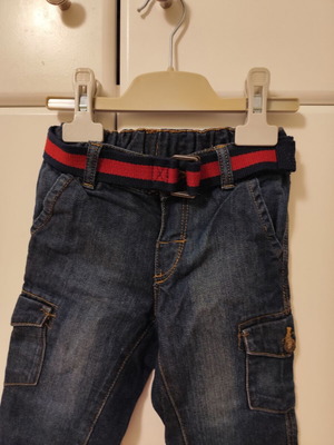 H&M cargo τζιν για 12-18μηνων με ζώνη σαν καινούργιο