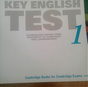 Cambridge Key English Test 1 Student's Book