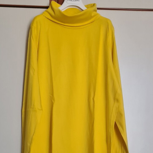 Esmara women's turtleneck L-XL like new, yellow cotton fabric