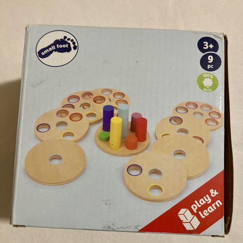 Wooden Coordination Toy like new for Hand-Eye Development