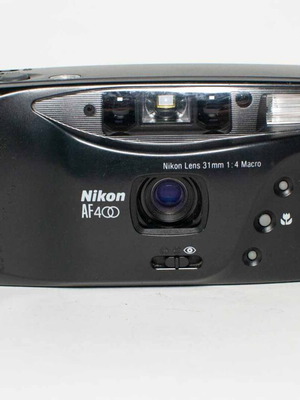 Nikon AF400 analog camera used, 35mm, tested