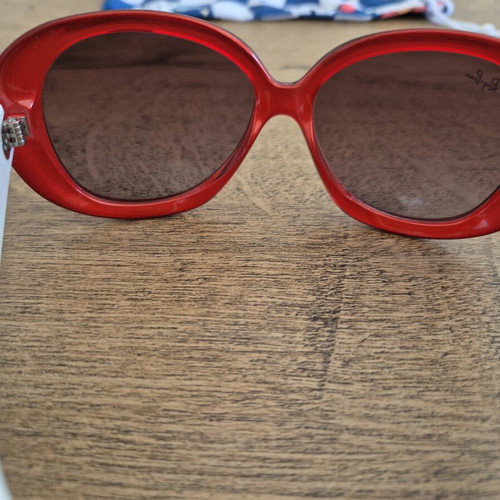Rayban Junior RJ9043S sunglasses like new, white and red