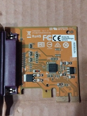 Parallel Port PCI-Express Controller Card SUNIX PAR6408AL like new