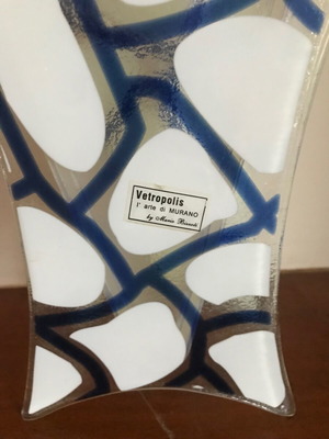 Murano Vase Height 30 cm