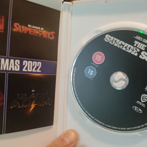 The Suicide Squad DVD like new, Greek subtitles, James Gunn film
