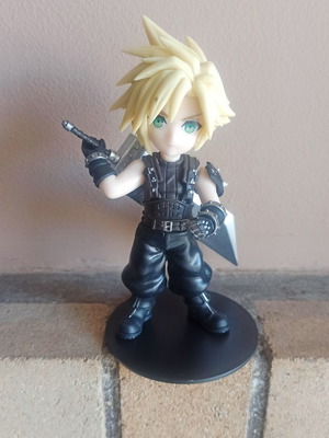 3D Final Fantasy φιγούρα Cloud Strife νέα, 13 εκ