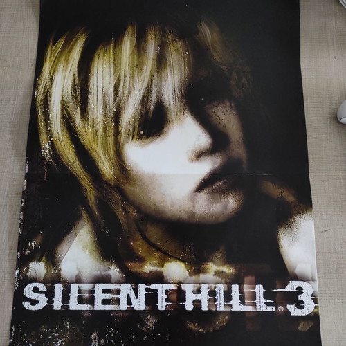 Silent Hill 3 poster used, PS2 game
