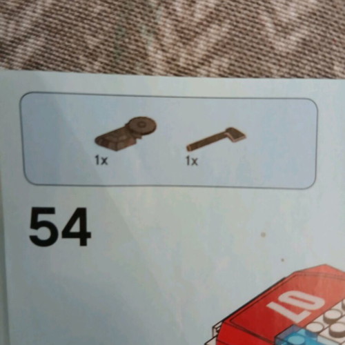 Lego 60107 used fire truck without figures