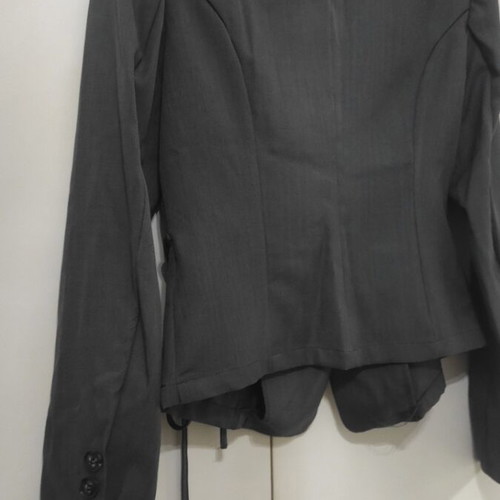 Women's dark gray suit with shorts small like new