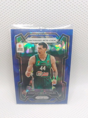 2023-24 Euroleague Prizm Mitoglou blue ice κάρτα σαν καινούργια /125