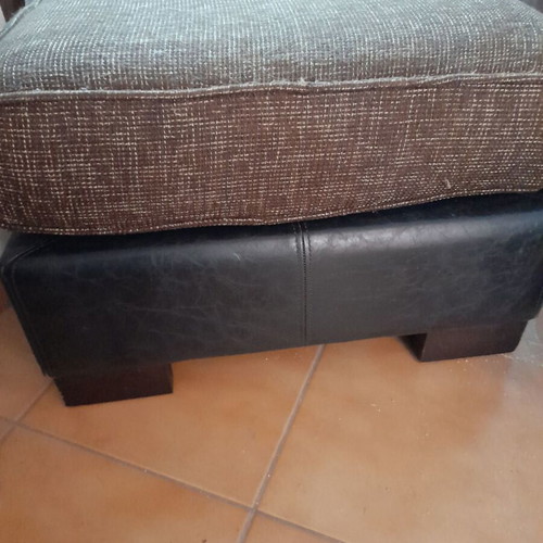 Leatherette recliner used 1.60×0.70×35cm