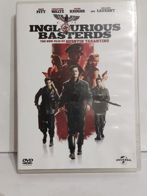 Inglourious Basterds DVD new, action historical with English audio and Greek subtitles