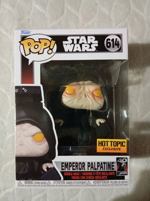 Funko Pop Emperor Palpatine Spectating new Hot Topic exclusive