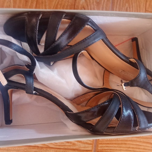 Migato sandals new black with straps size 38
