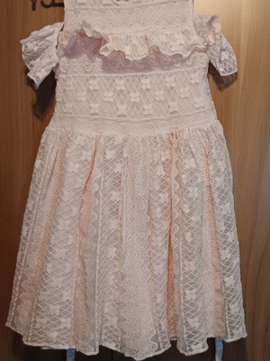 Miss Evita dress for 14-year-old girl, like new, pink