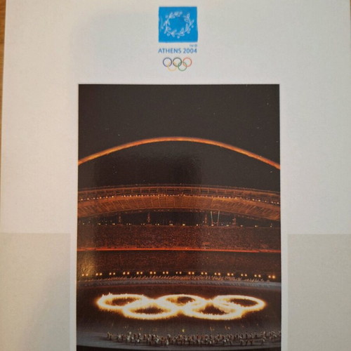 Athens 2004 Olympic Games DVD box set like new with 64-page album