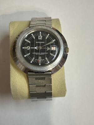Superoma Swiss Made Mechanical Watch used, vintage design