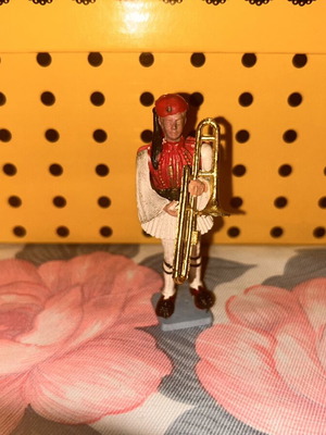 Athina Evzone Soldier Figurine used, 1980s