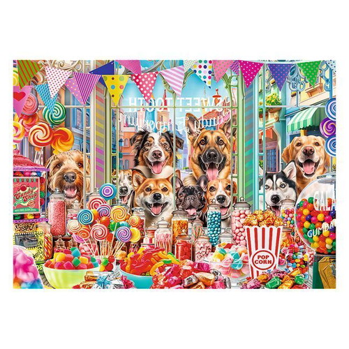 Puzzle 2 images kittens and puppies new, 2x500 pieces
