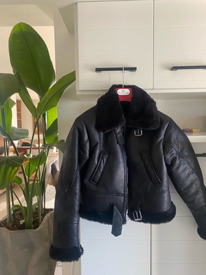 Zini jacket like new, size 38, black