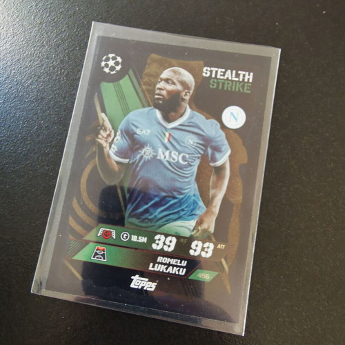 Topps Match Attax 2025/26 collectible lot with Stealth Strike and Black Edge Edition