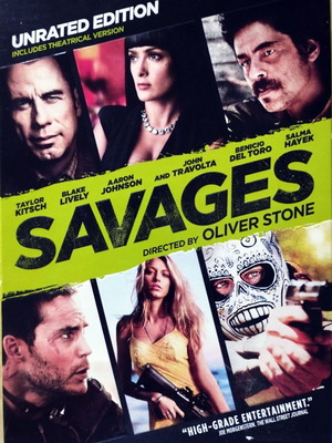 Savages DVD like new with subtitles