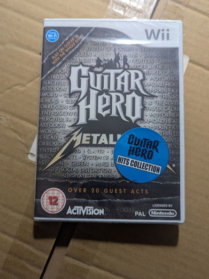 Guitar Hero Metallica Nintendo Wii new