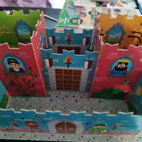 Educational board game Princess Castle 12 in 1 used Lisciani