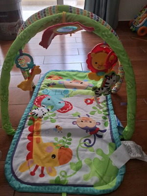 Baby Gym Fisher Price used with 5 toys