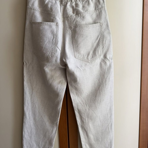 Zara beige linen pants XS like new