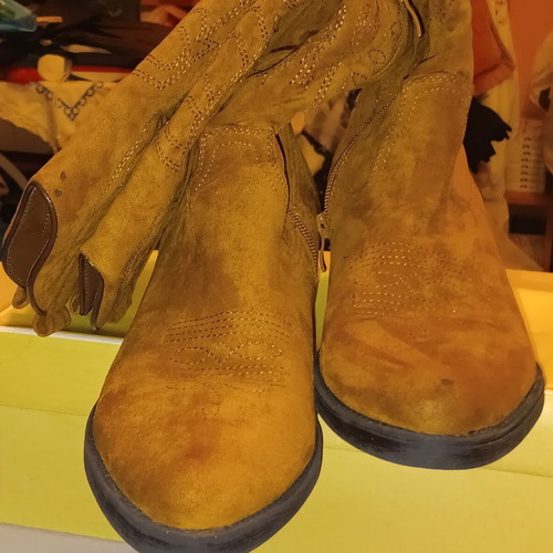 Tan cowboy boots size 41