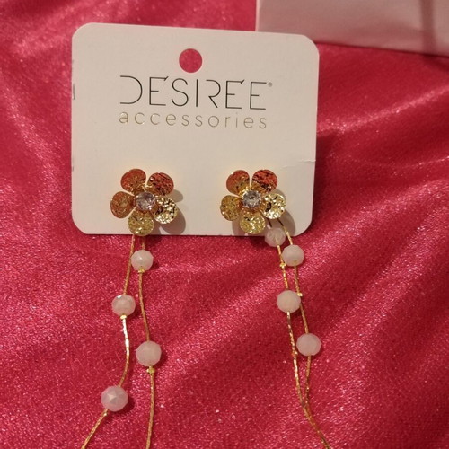 Earrings Désirée two pairs, stainless steel, new
